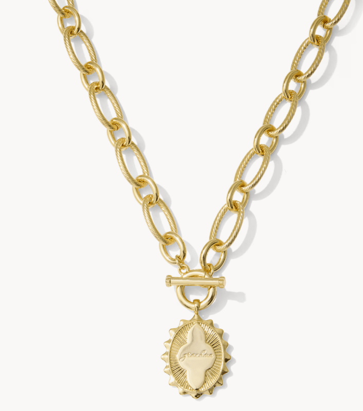 KS Grandma Link and Chain Necklace - Southern Soule Designs