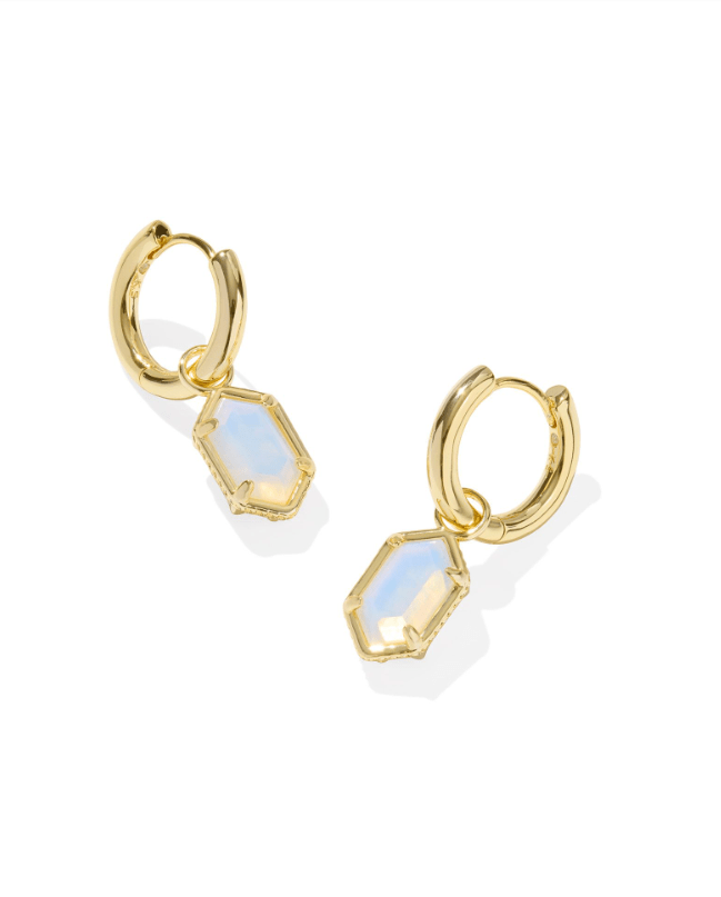 KS Hallie Huggie Earring Gold - Southern Soule Designs