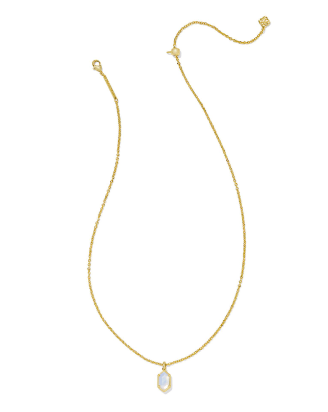 KS Hallie Short Pendant Gold Necklace - Southern Soule Designs