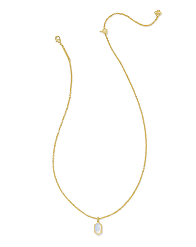 KS Hallie Short Pendant Gold Necklace - Southern Soule Designs