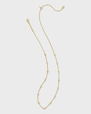 KS Haven Heart Necklace Gold Pink Enamel - Southern Soule Designs