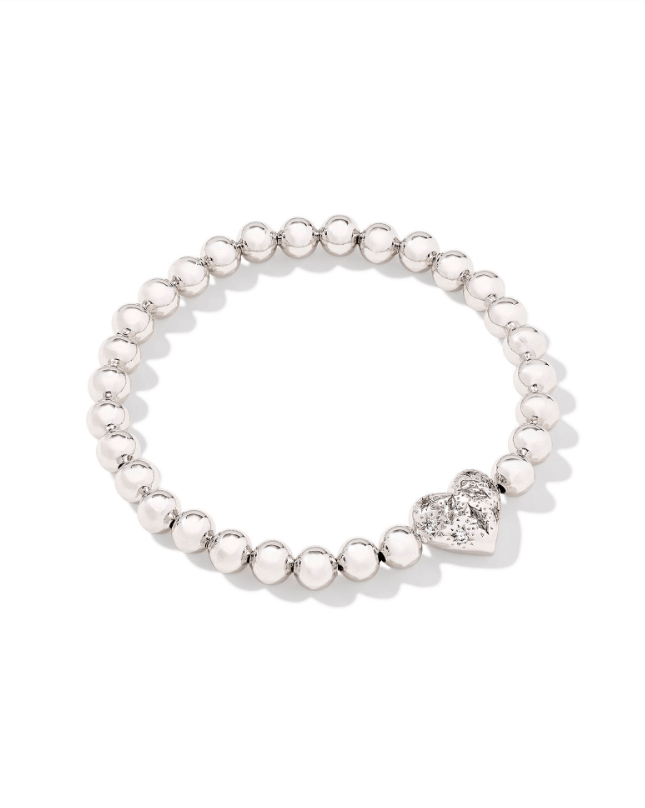 KS Holland Heart Stretch Bracelet - Southern Soule Designs