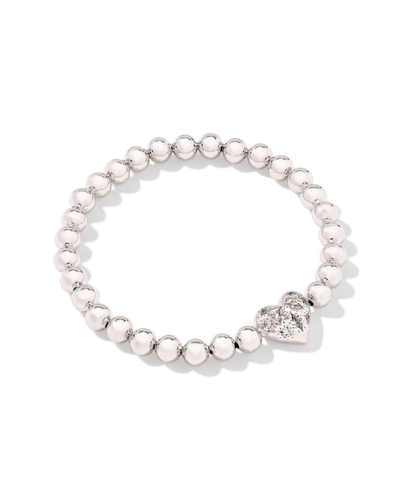 KS Holland Heart Stretch Bracelet - Southern Soule Designs