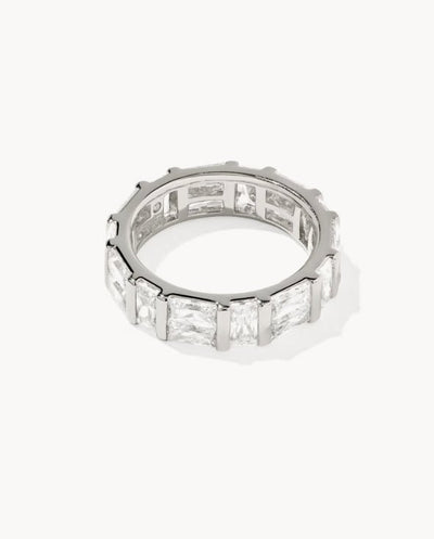 KS Jamie Band Ring Silver - Southern Soule Designs