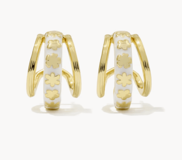 KS Jane Gold Huggie Earring - Southern Soule Designs