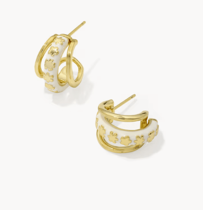 KS Jane Gold Huggie Earring - Southern Soule Designs