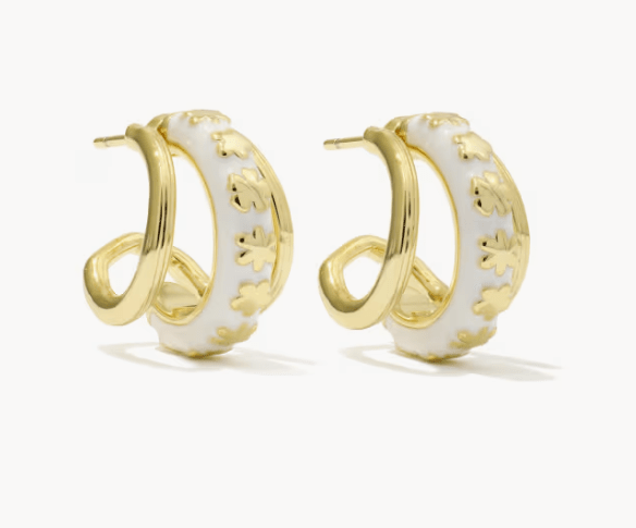 KS Jane Gold Huggie Earring - Southern Soule Designs
