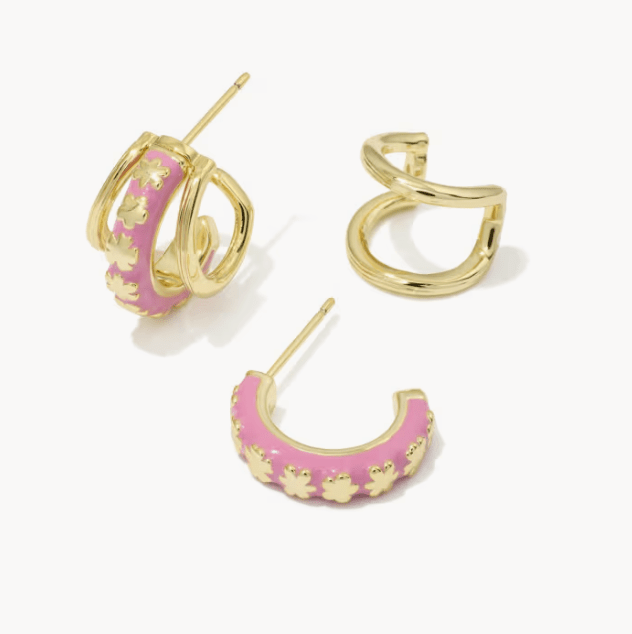 KS Jane Gold Huggie Earring - Southern Soule Designs