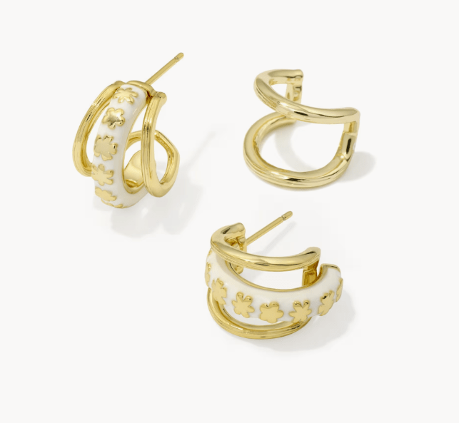 KS Jane Gold Huggie Earring - Southern Soule Designs