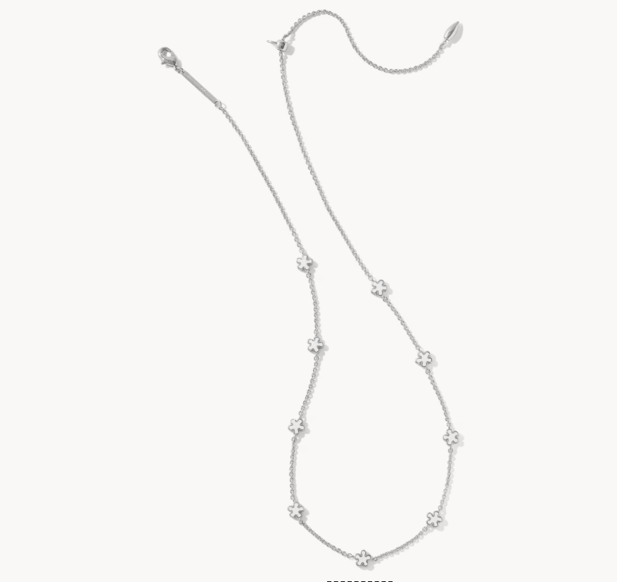 KS Jane Silver Strand Necklace - Southern Soule Designs