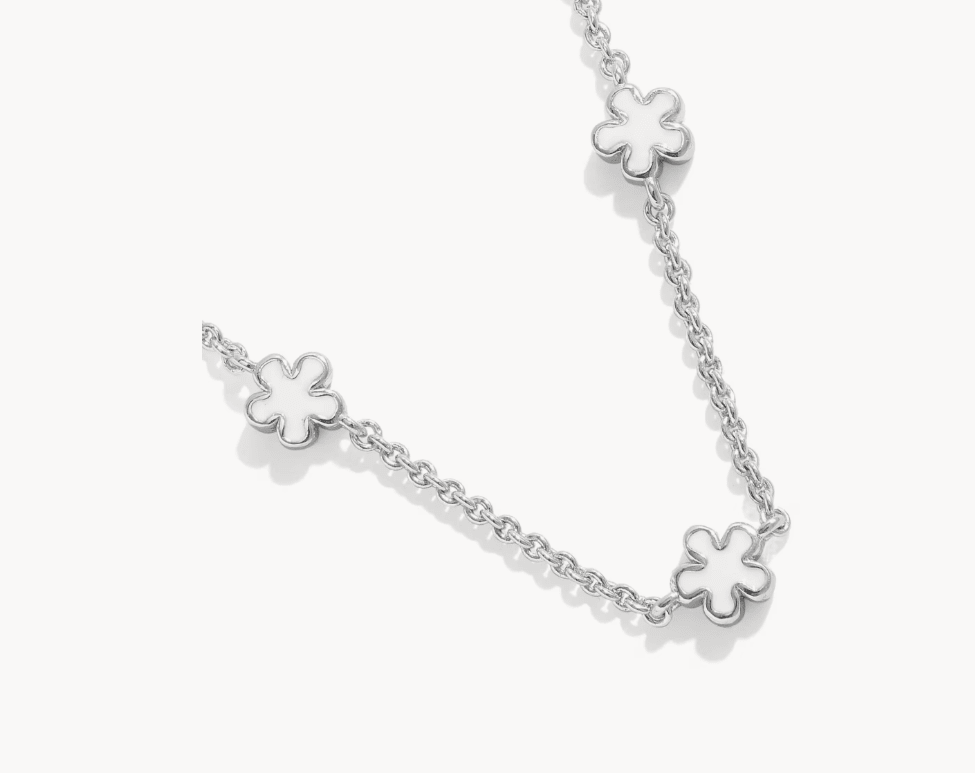 KS Jane Silver Strand Necklace - Southern Soule Designs