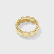 KS Kaitlin Band Ring Gold - Southern Soule Designs