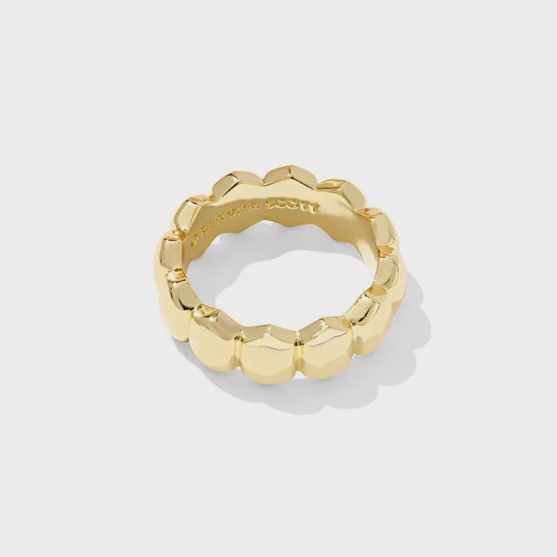 KS Kaitlin Band Ring Gold - Southern Soule Designs