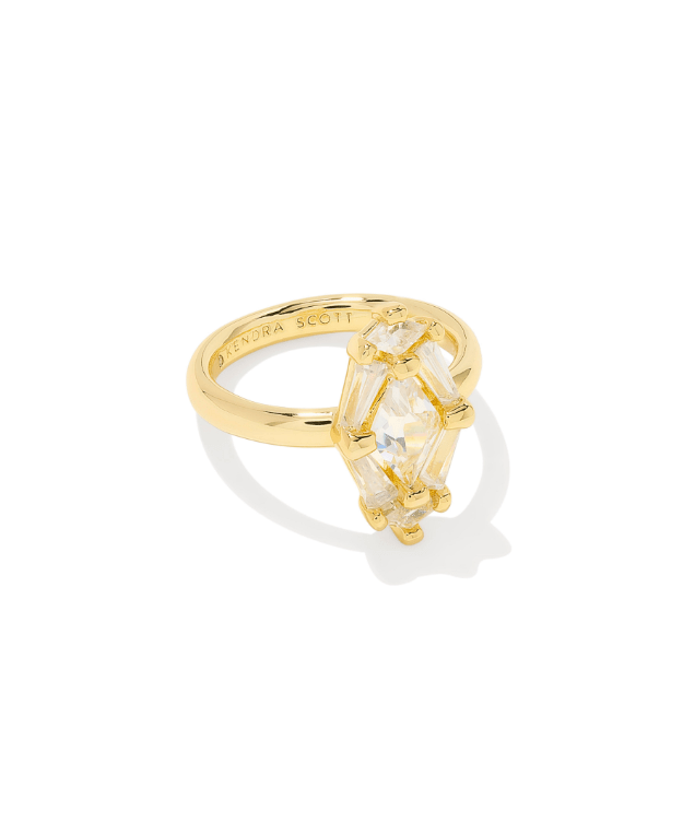 KS Lindy Rae Elyse Gold Ring - Southern Soule Designs