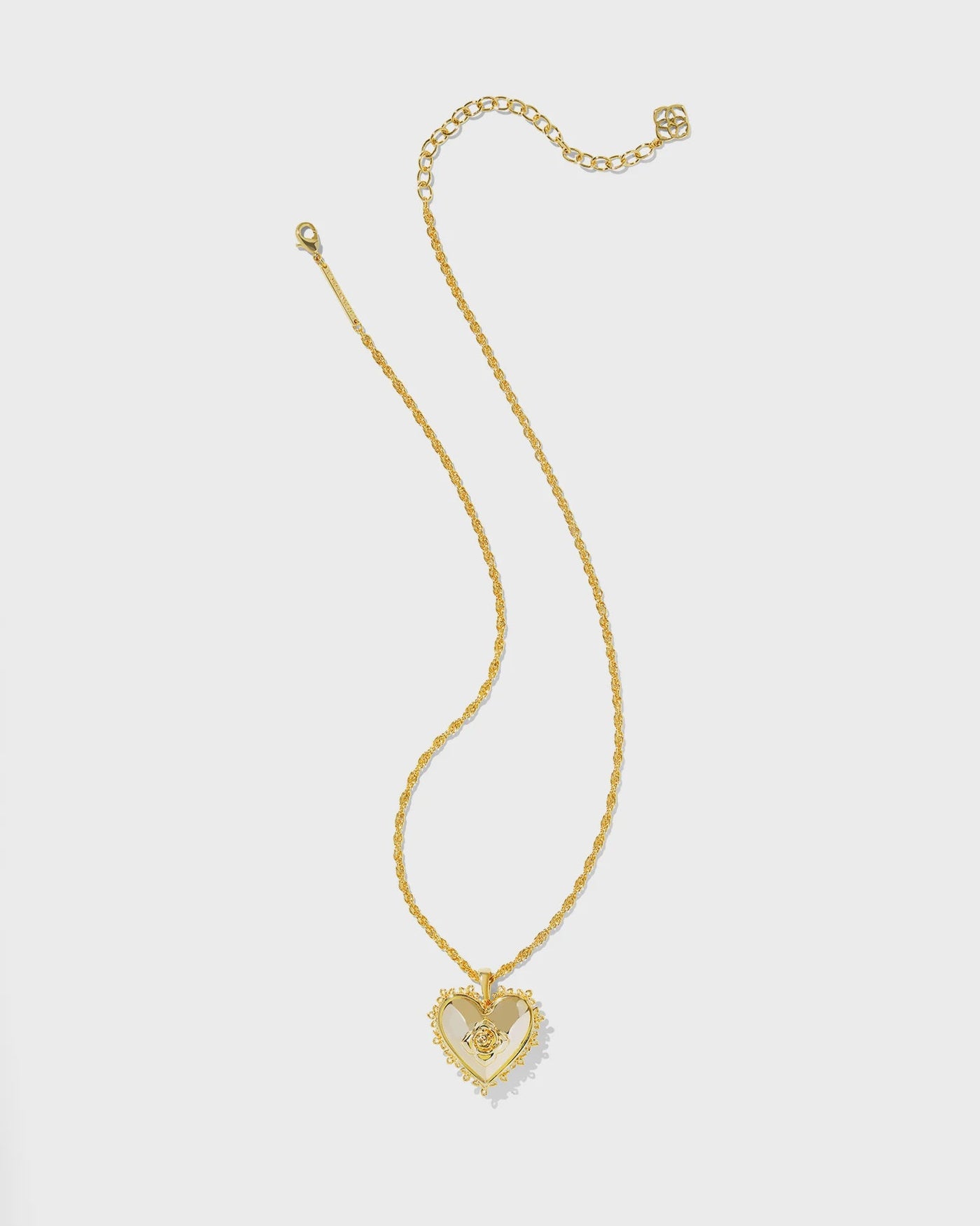 KS Mallory Rose Locket Necklace - Southern Soule Designs