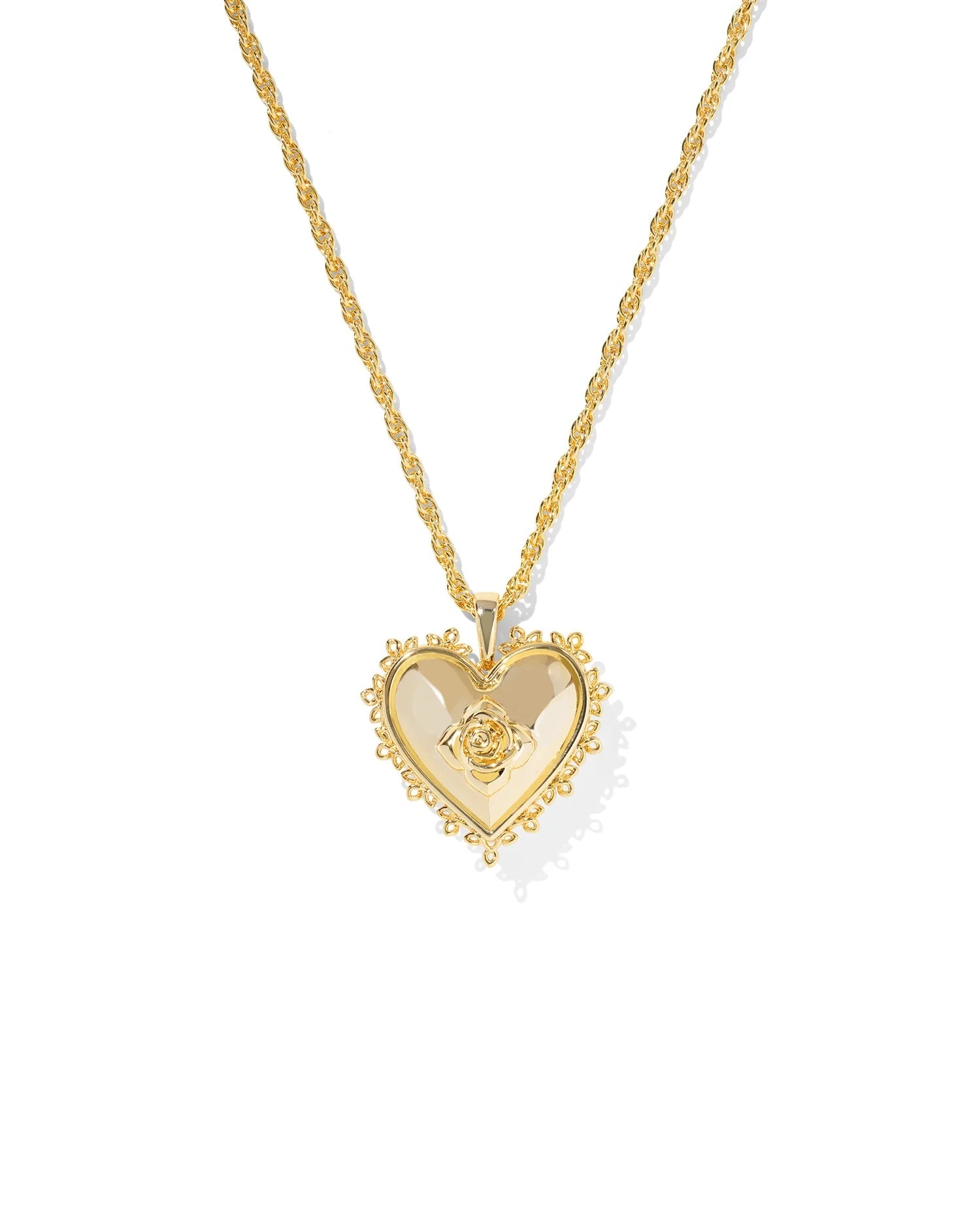KS Mallory Rose Locket Necklace - Southern Soule Designs