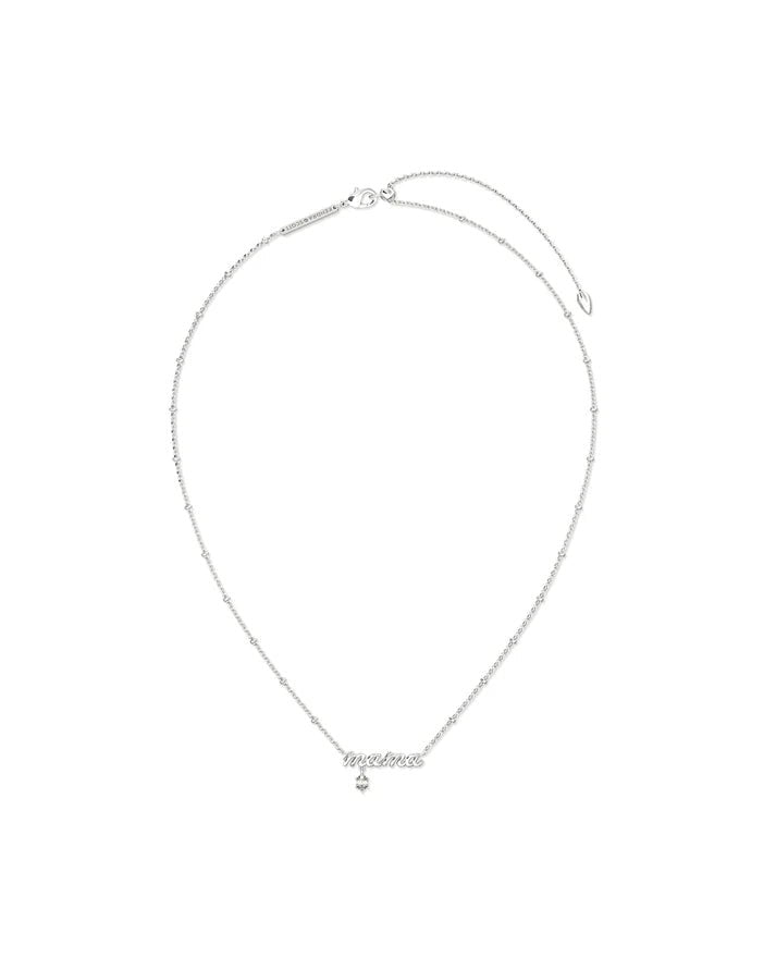 KS Mama Crystal Pendant Necklace - Southern Soule Designs