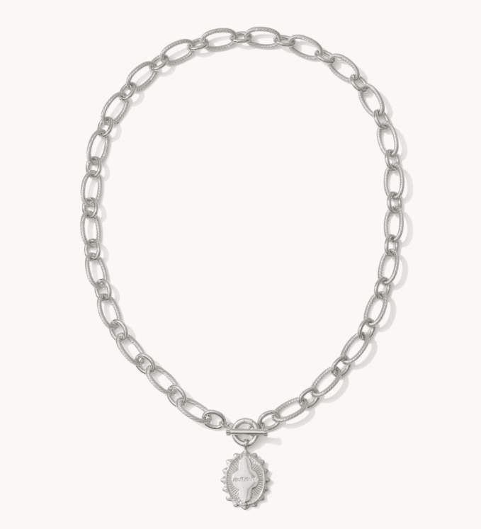 KS Mama Link and Chain Necklace - Southern Soule Designs