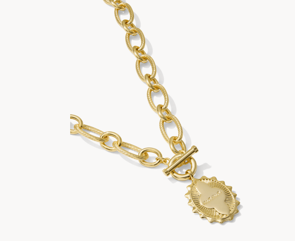 KS Mama Link and Chain Necklace - Southern Soule Designs