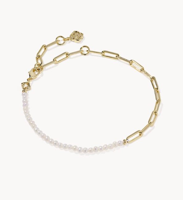 KS Markie Gold Half Chain Bracelet - Southern Soule Designs