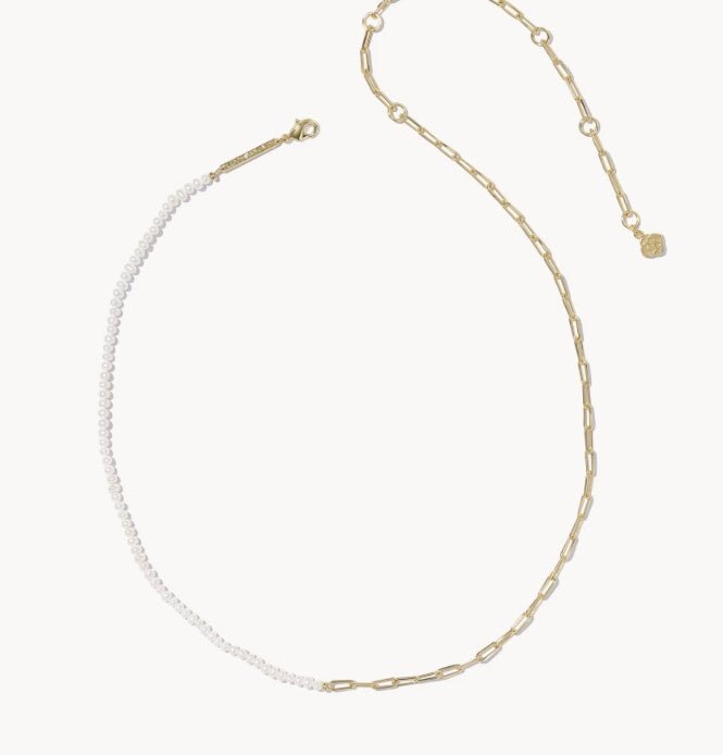 KS Markie Half Chain Necklace - Southern Soule Designs