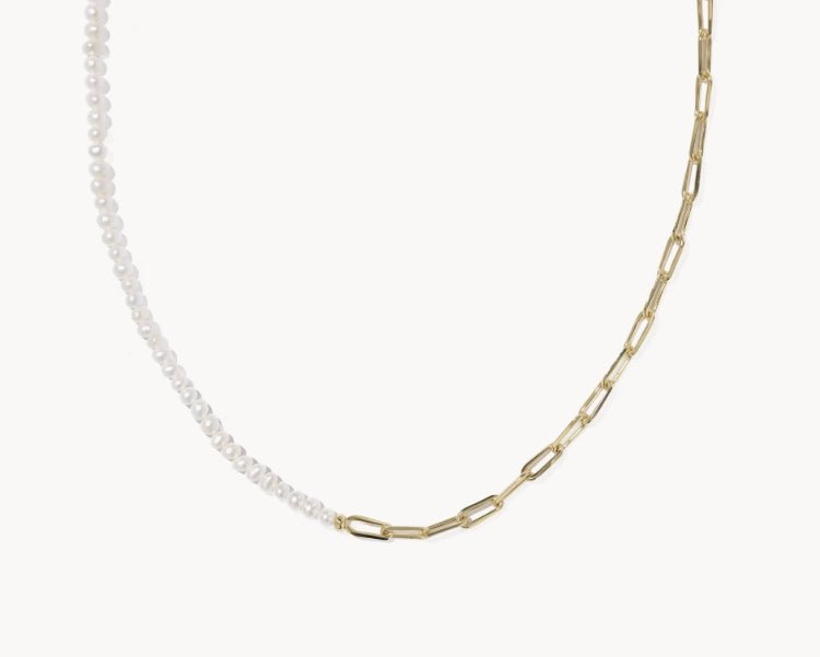 KS Markie Half Chain Necklace - Southern Soule Designs