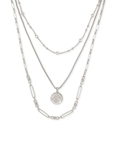 KS Medallion Triple Strand Neck - Southern Soule Designs