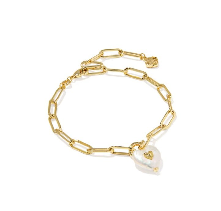 KS Sasha Heart Delicate Chain Bracelet - Southern Soule Designs