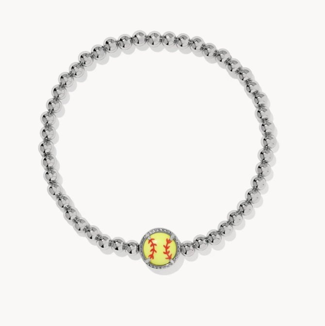 KS Softball Stretch Bracelet - Southern Soule Designs