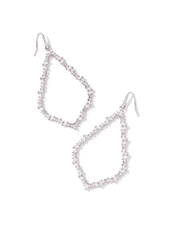 KS Sophee Crystal Open Frame Earring - Southern Soule Designs
