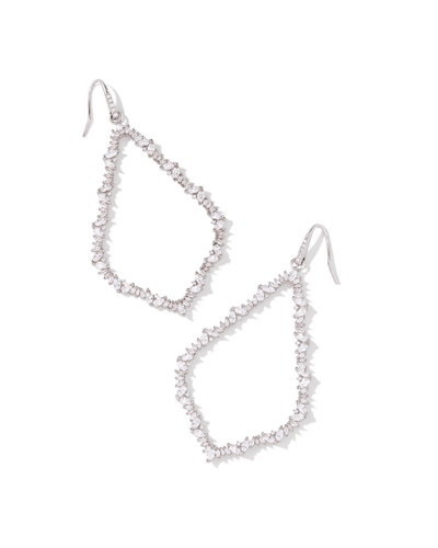 KS Sophee Crystal Open Frame Earring - Southern Soule Designs