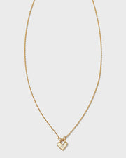 KS Tiny Heart Padlock Necklace - Southern Soule Designs