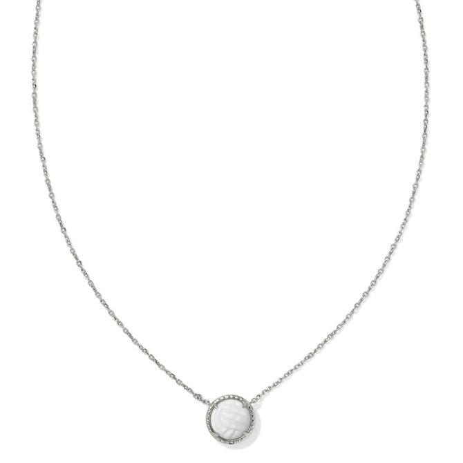 KS Volleyball Pendant Necklace - Southern Soule Designs