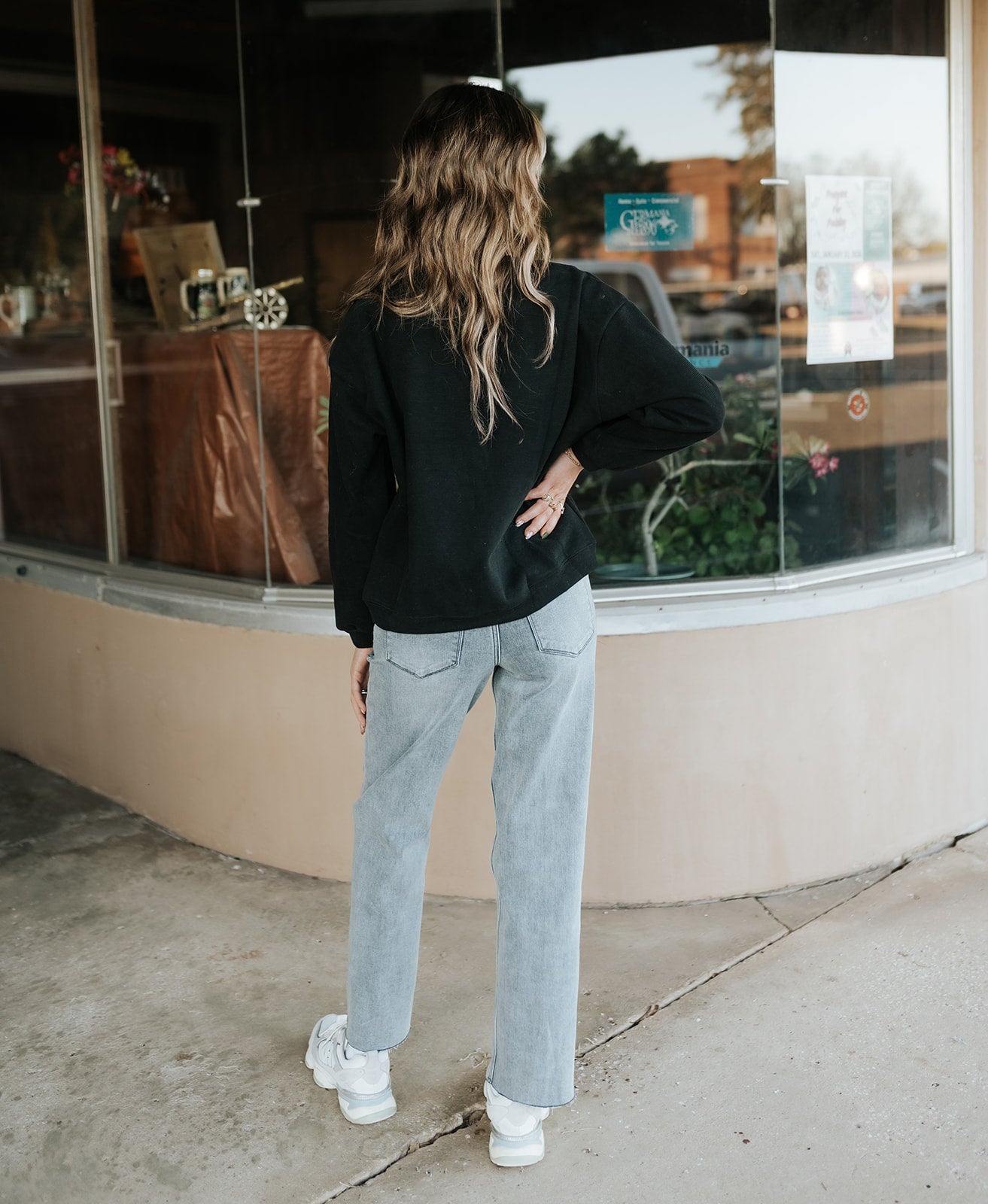 Lace Bow Sweatshirt RP2908 - Southern Soule Designs