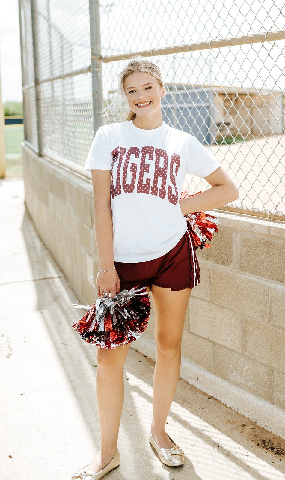 Lace Trim Burgundy Shorts CP18000 - Southern Soule Designs
