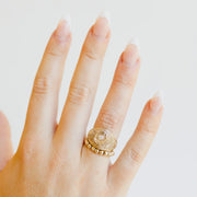 Lauren Gold Beaded Ring - Southern Soule Designs