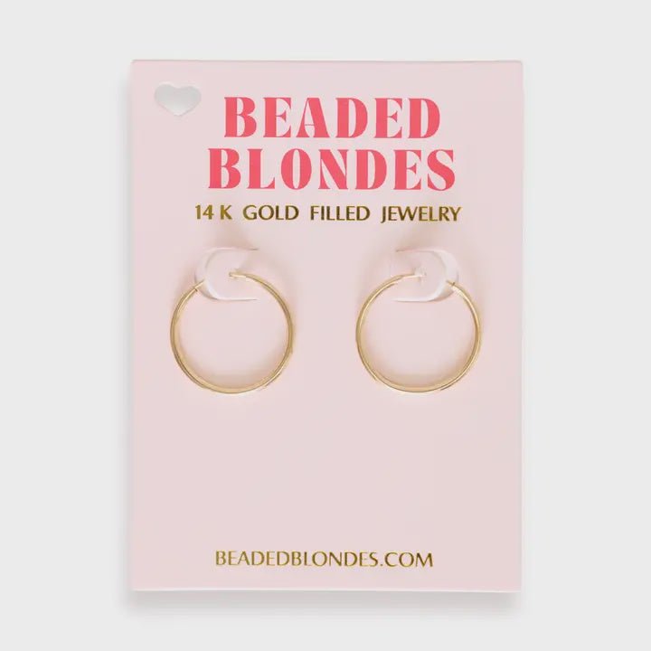 Lauren Gold Endless Hoop - Southern Soule Designs