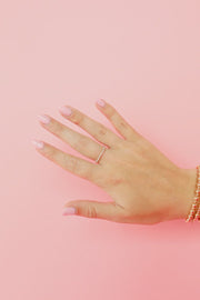 Lauren Silver Beaded Ring - Southern Soule Designs