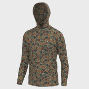 LB Forest Camo Autumn Heather Blend Hoodie - Southern Soule Designs