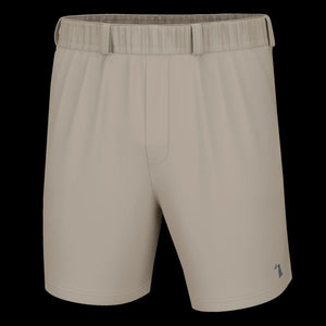 LB Khaki Volley Shorts - Southern Soule Designs