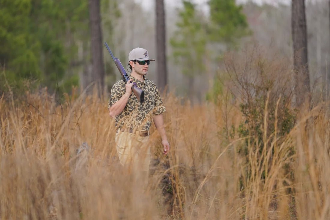 LB Retro Camo Lowcountry Button Down - Southern Soule Designs