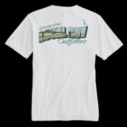 LB White Postcard T-Shirt - Southern Soule Designs