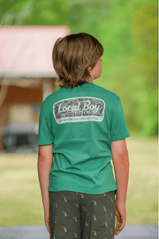 LB Youth Light Green Brush Camo Mark T-Shirt - Southern Soule Designs