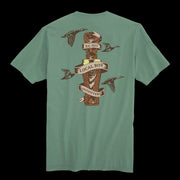 LB Youth Light Green Wooden Call T-Shirt - Southern Soule Designs