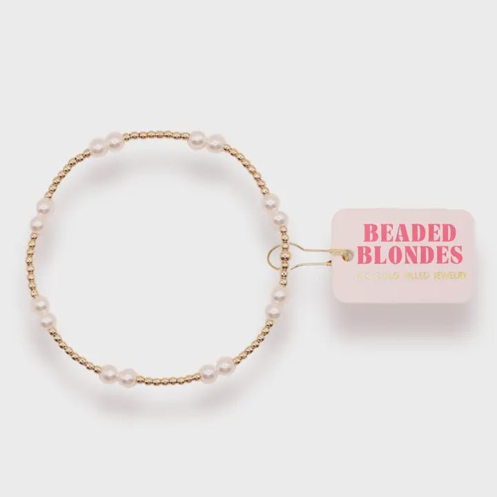 Leah Pearl Bracelet - Southern Soule Designs