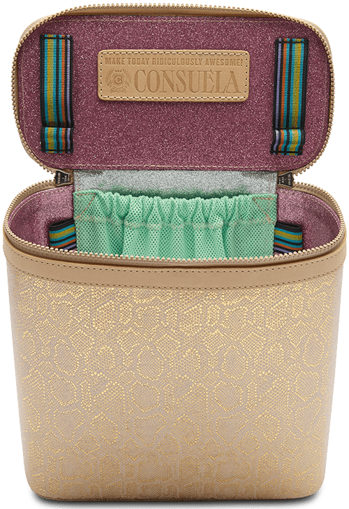 Leah Slim Train Case - Southern Soule Designs