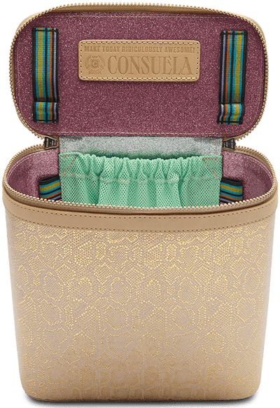 Leah Slim Train Case - Southern Soule Designs