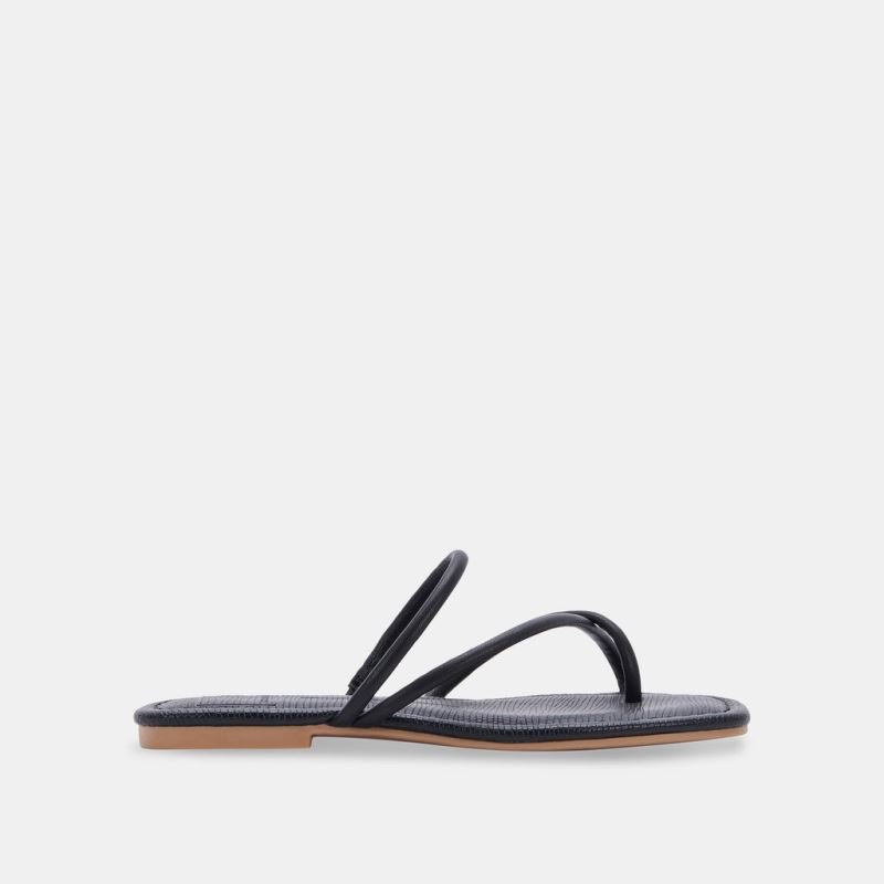Leanna Black Stella Sandal - Southern Soule Designs