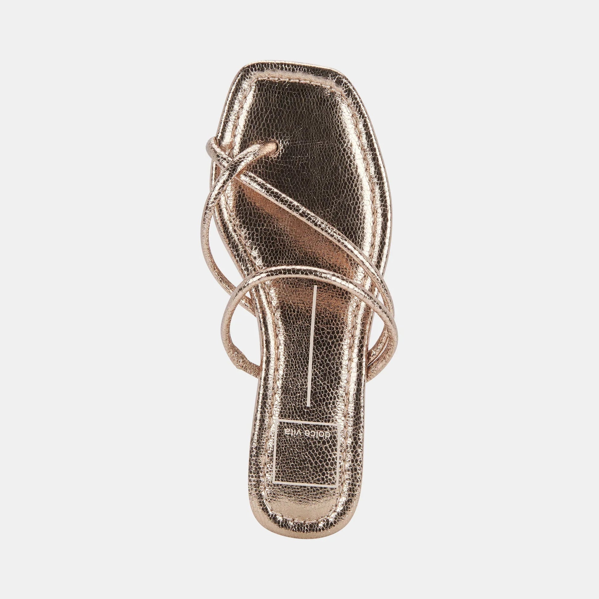 Leanna Dark Gold Crackled Stella Sandal - Southern Soule Designs