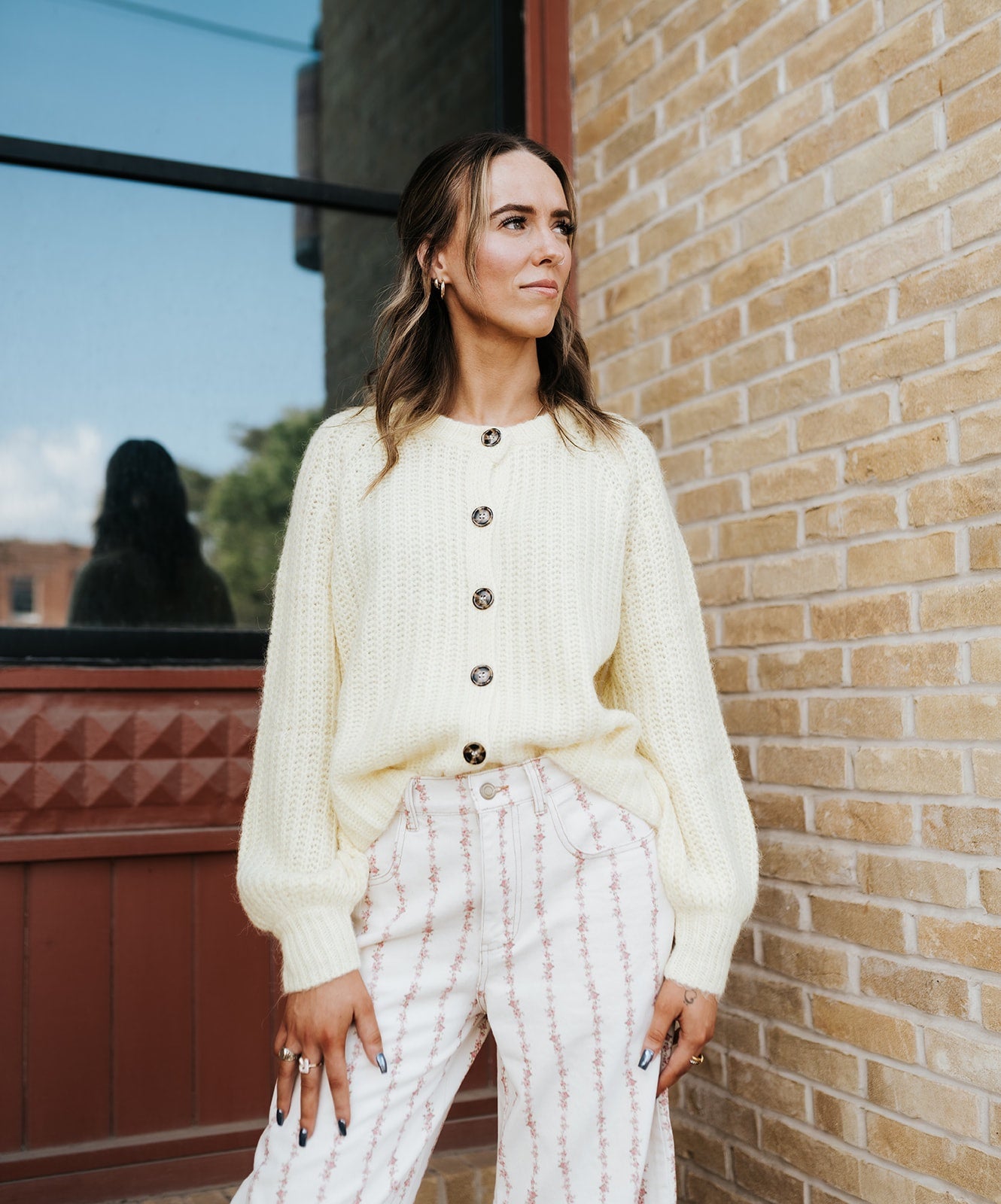 Lemon Sweater Cardigan WL25 - 10991 - Southern Soule Designs